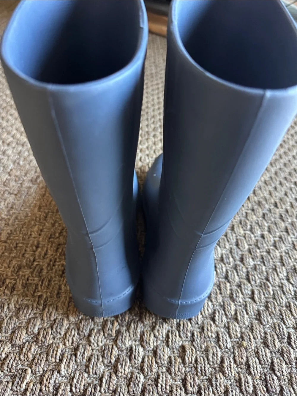 RDI Woman’s  Waterproof Outdoors Eve Ella Steel Blue Waterproof Rubber Boots